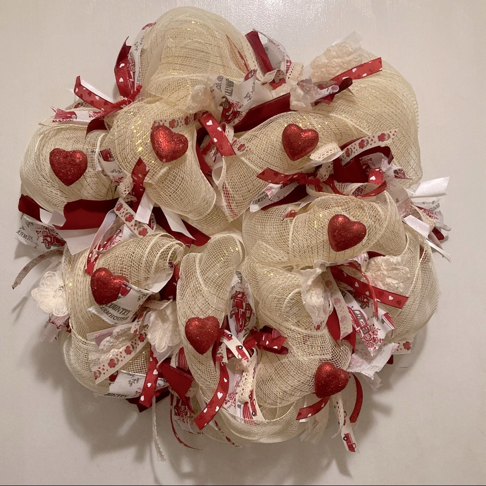 14” Valentine wreath